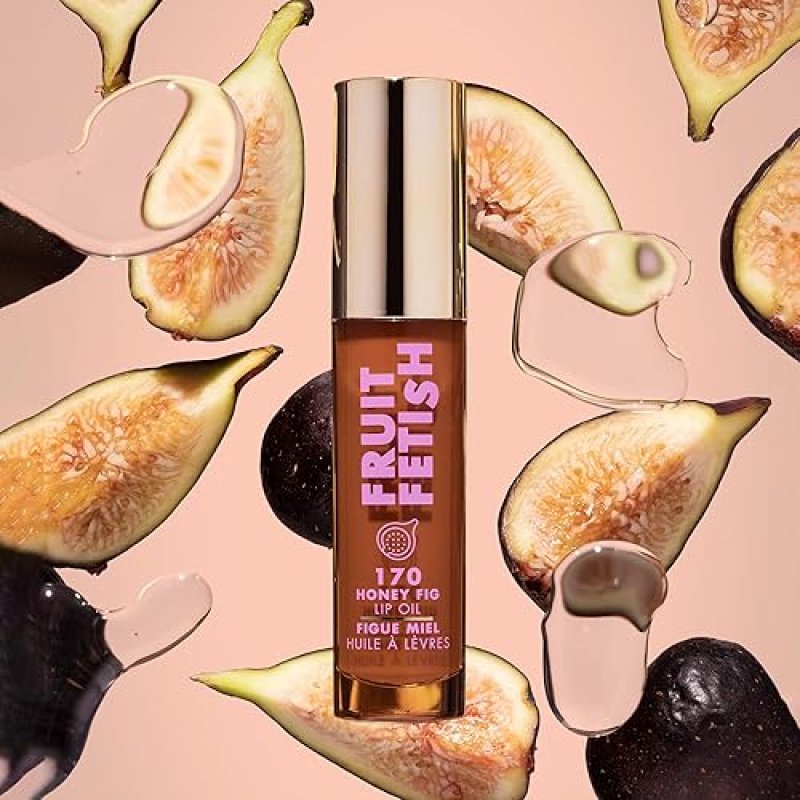 MILANI FRUIT FETISH LIP OIL: HYDRATING LIP TREATMENT WITH VITAMIN E, FRUIT EXTRACTS, AND HONEY FIG