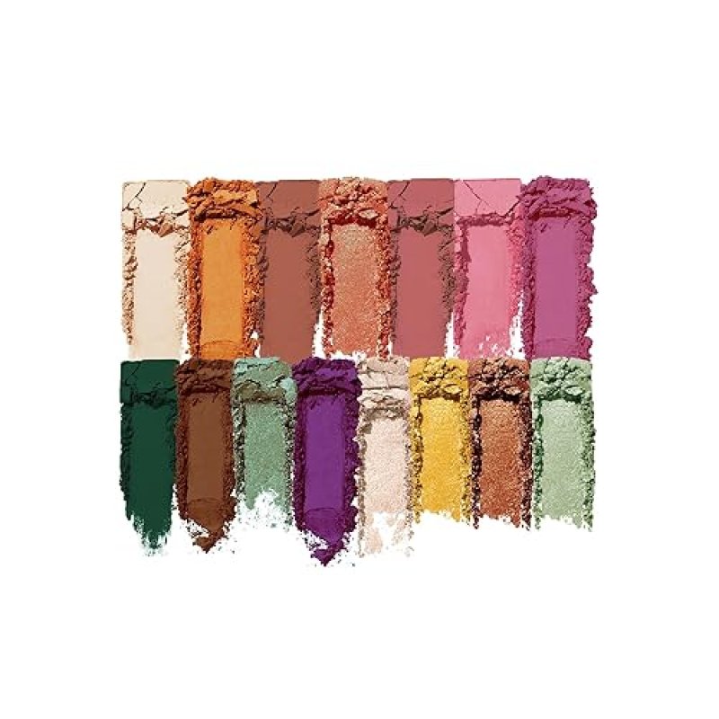MILANI GILDED TERRA EYESHADOW PALETTE - 15 HYPER-PIGMENTED SHADES FOR INTENSE COLOR POP