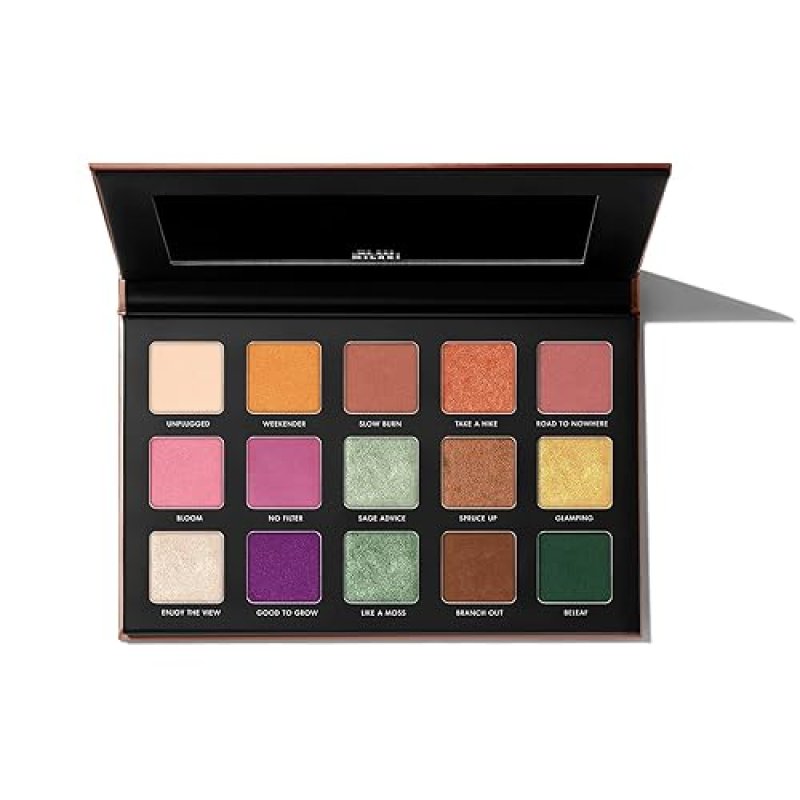 MILANI GILDED TERRA EYESHADOW PALETTE - 15 HYPER-PIGMENTED SHADES FOR INTENSE COLOR POP