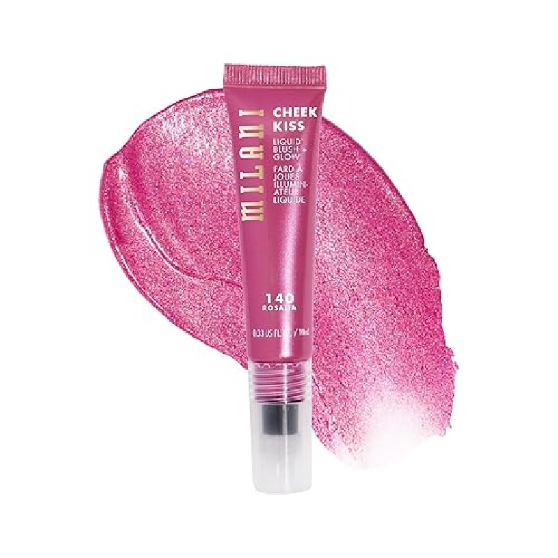 MILANI CHEEK KISS BLUSH & GLOW HIGHLIGHTER IN 140 ROSALIA