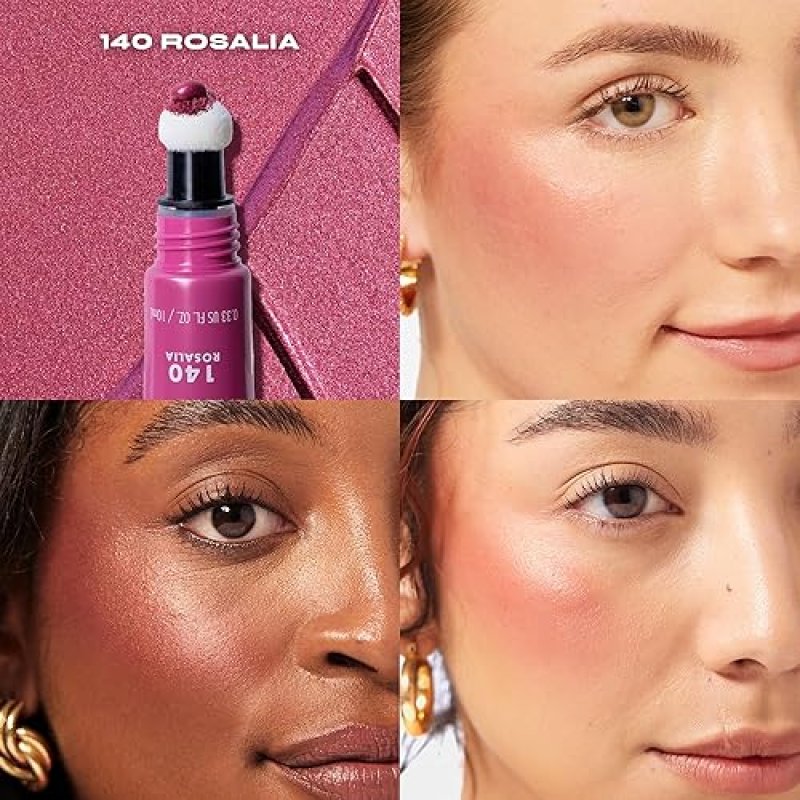 MILANI CHEEK KISS BLUSH & GLOW HIGHLIGHTER IN 140 ROSALIA