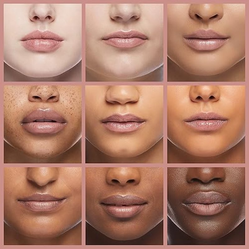 MILANI LIP GLOSS, NOURISHING LIP PLUMPER WITH HYALURONIC ACID & PEPTIDES, SOFT ROSE SHADE