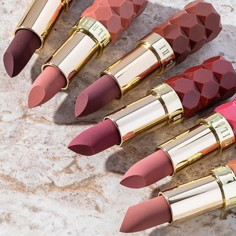MILANI COLOR FETISH MATTE LIPSTICK IN DESIRE - RICH RED SHADE