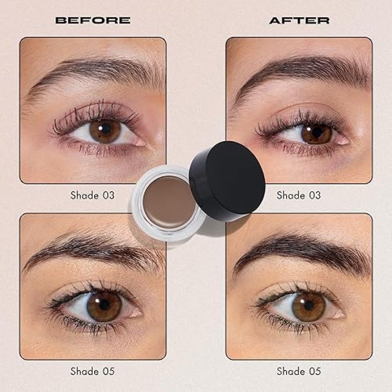 MILANI STAY PUT BROW COLOR - BRUNETTE (0.09 OZ) VEGAN, CRUELTY-FREE BROW COLOR FOR FILLING AND SHAPING BROWS
