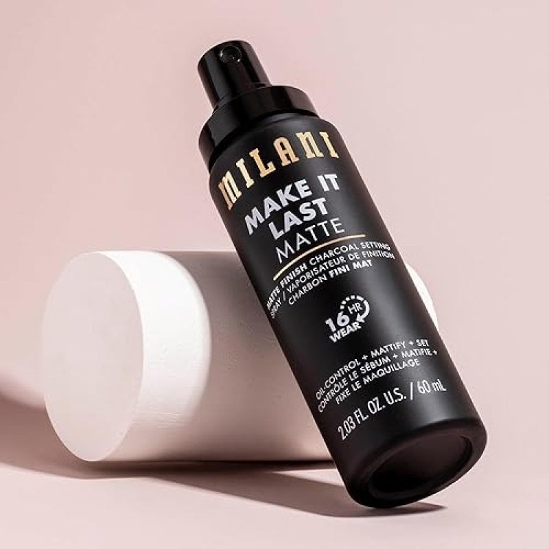 MILANI MATTE FINISH SETTING SPRAY + PRIMER FOR OILY SKIN, 2.03 FL. OZ