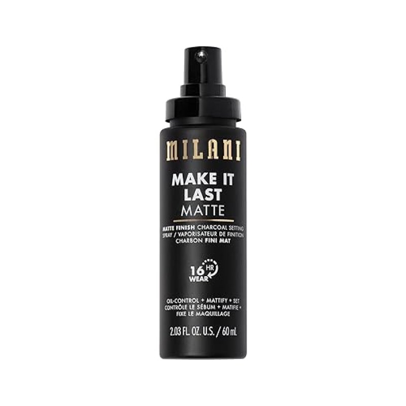 MILANI MATTE FINISH SETTING SPRAY + PRIMER FOR OILY SKIN, 2.03 FL. OZ