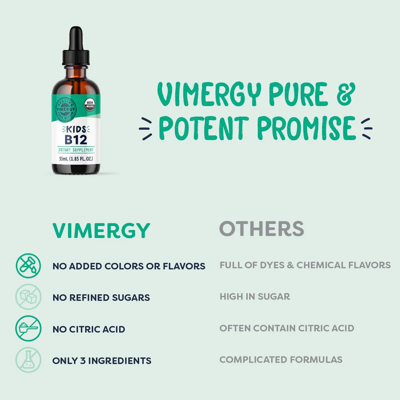 VIMERGY KIDS ORGANIC LIQUID B12