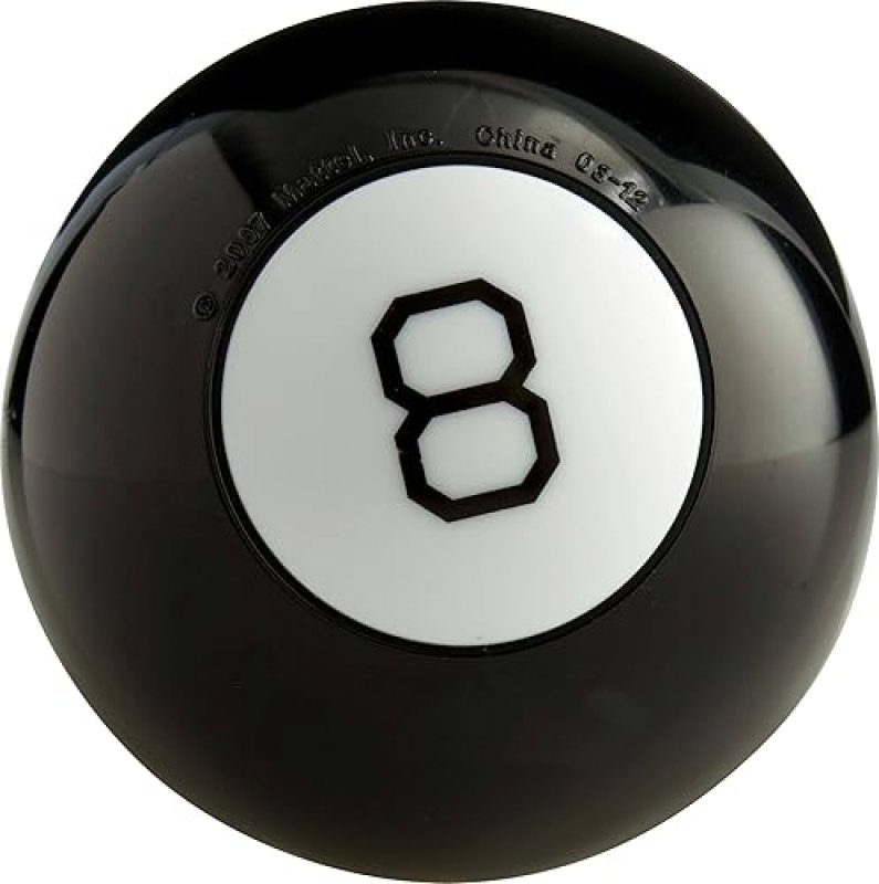 MATTEL VINTAGE MAGIC 8 BALL TOY BY MATTEL GAMES"
