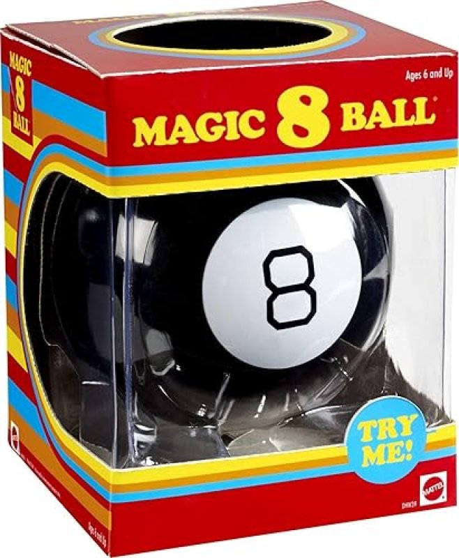 MATTEL VINTAGE MAGIC 8 BALL TOY BY MATTEL GAMES"