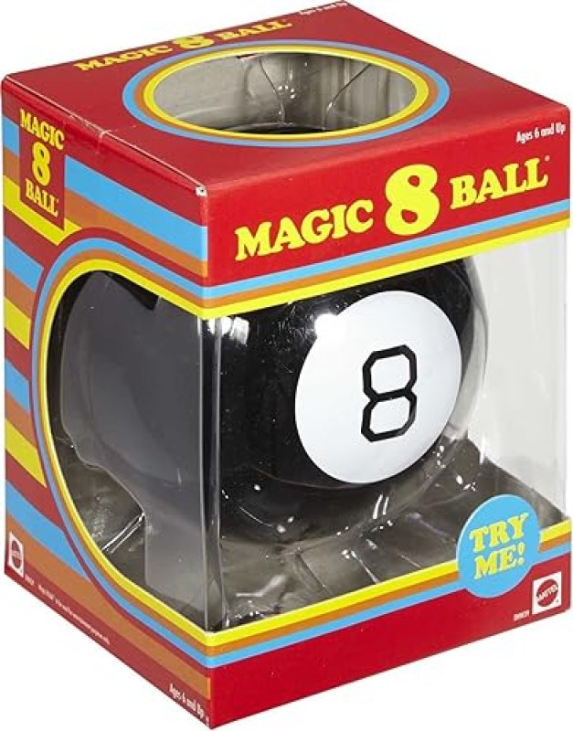 MATTEL VINTAGE MAGIC 8 BALL TOY BY MATTEL GAMES"