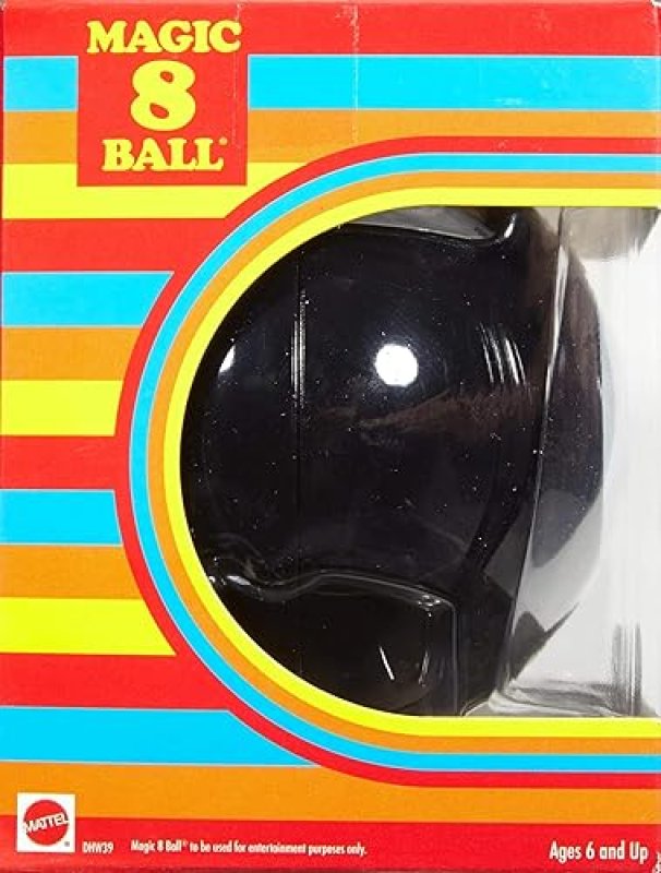 MATTEL VINTAGE MAGIC 8 BALL TOY BY MATTEL GAMES"