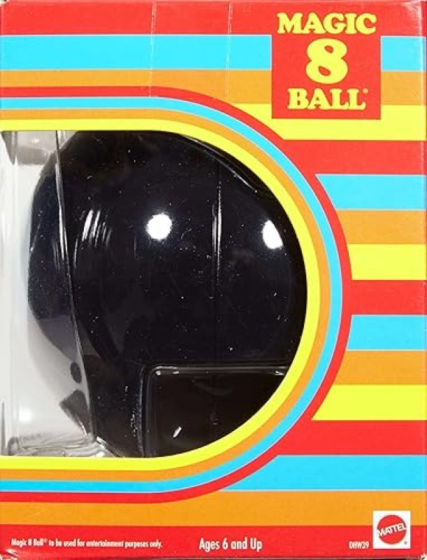 MATTEL VINTAGE MAGIC 8 BALL TOY BY MATTEL GAMES"