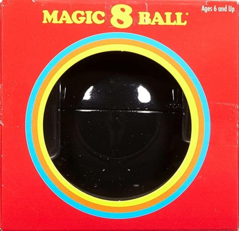 MATTEL VINTAGE MAGIC 8 BALL TOY BY MATTEL GAMES"