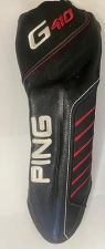 PING G410 3 HYBRID HEADCOVER 19° - BLACK, WHITE, RED - TAG