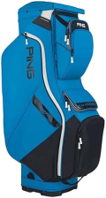 PING 2022 PING TRAVERSE CART BAG - ROYAL/BLACK/WHITE, 14-WAY TOP FOR GOLFERS