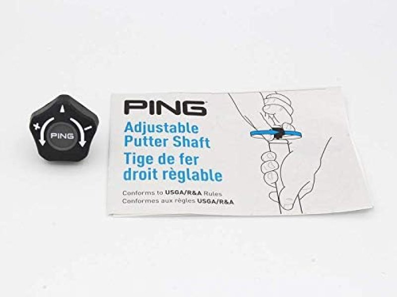 PING ADJUSTABLE GRAPHITE PING PUTTER SHAFT TOOL - BLACK, 4° BOUNCE, 36° LOFT