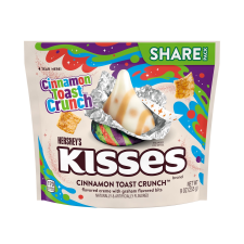 HERSHEY'S KISSES CINNAMON TOAST CRUNCH FLAVORED CANDY SHARE PACK - 9 OZ