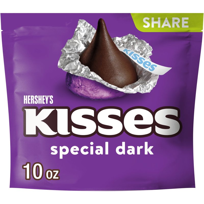 HERSHEY'S KISSES SPECIAL DARK CHOCOLATE SHARE PACK - 10 OZ