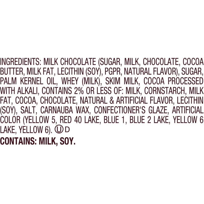 HERSHEY'S KISSES RAINBOW BROWNIE CANDY, 4.2 OZ BAG