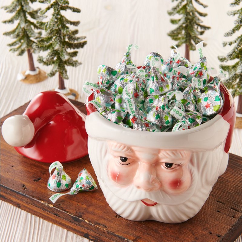 HERSHEY'S KISSES SUGAR COOKIE CHRISTMAS CANDY 9 OZ BAG