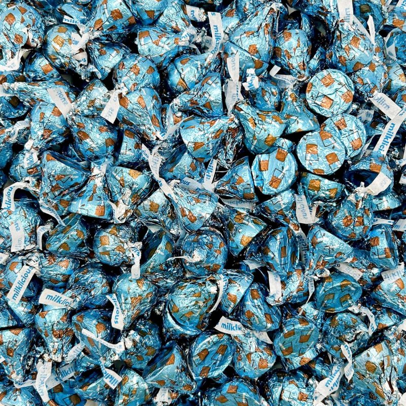 HERSHEY'S KISSES MILK CHOCOLATE 2LB BAG - APPROX. 200 PIECES
