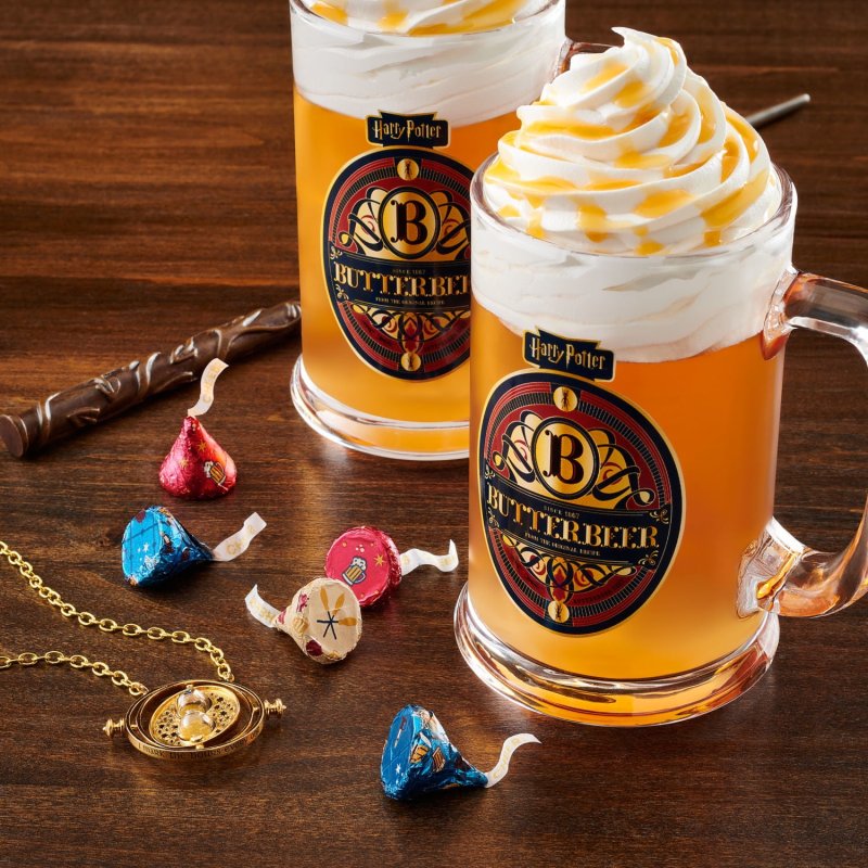 HERSHEY'S KISSES BUTTERBEER EASTER CANDY BAG - 9 OZ