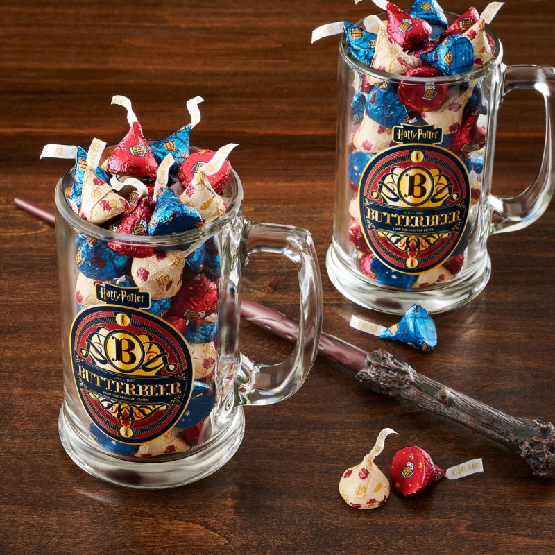 HERSHEY'S KISSES BUTTERBEER EASTER CANDY BAG - 9 OZ