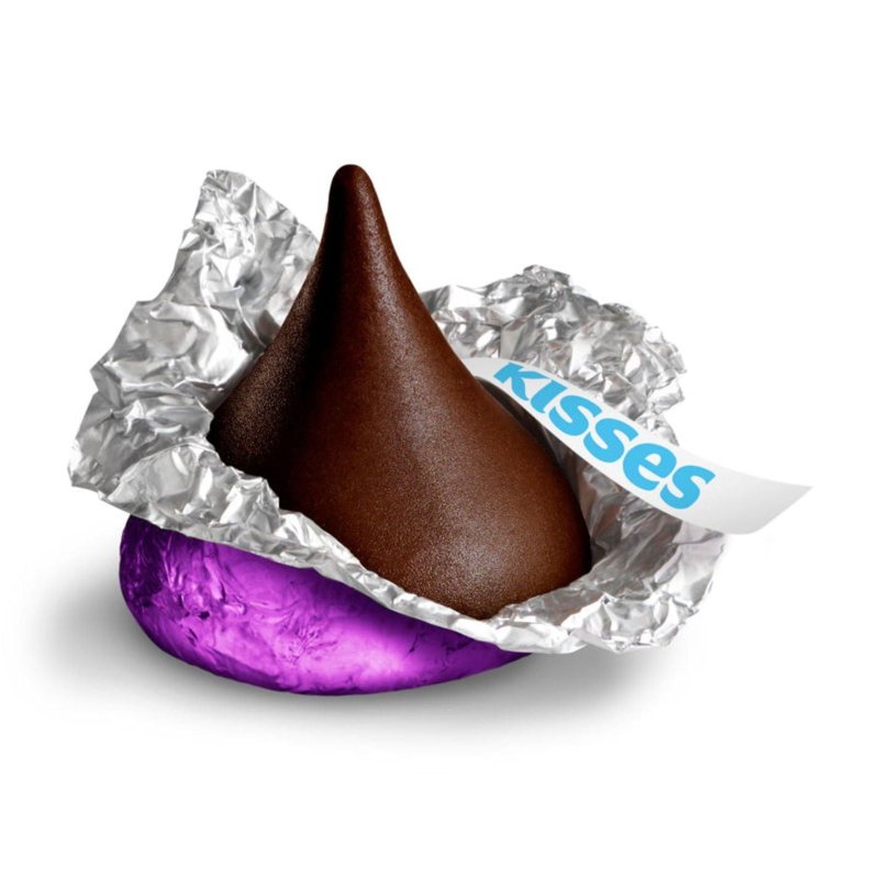 HERSHEY'S KISSES SPECIAL DARK MILDLY SWEET CHOCOLATE CANDY - SHARE PACK - 10 OZ