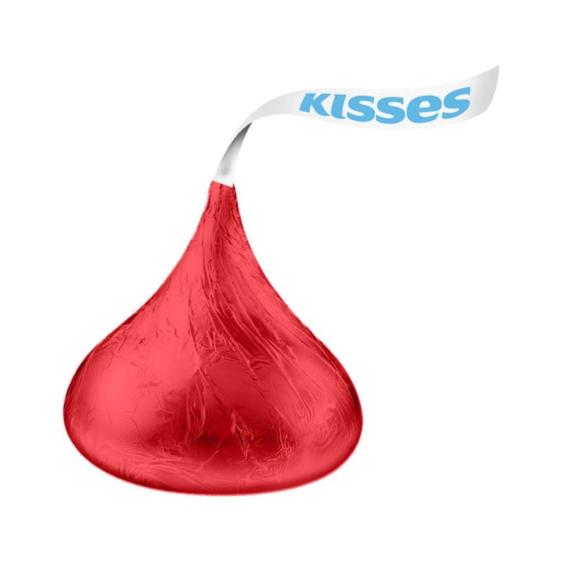 HERSHEY'S KISSES MILK CHOCOLATE VALENTINE'S CANDY GIFT BOX - 7 OZ