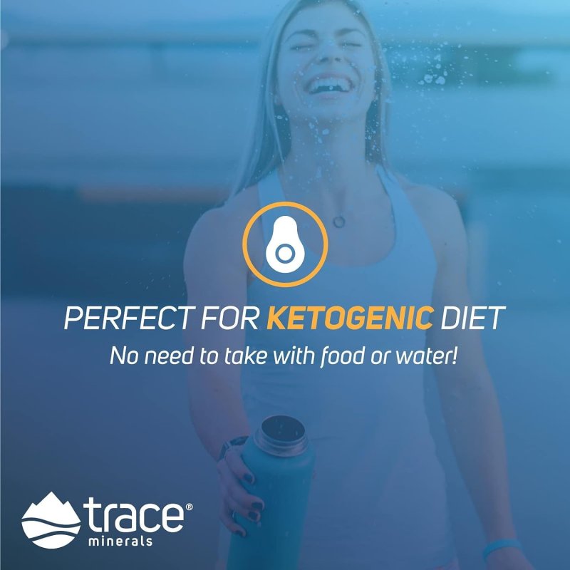 TRACE MINERALS CONCENTRACE LOW-SODIUM CAPSULES | DAILY MAGNESIUM & POTASSIUM SUPPLEMENT | FULL SPECTRUM ELECTROLYTES | VEGAN | NON GMO | GLUTEN FREE | 270 CAPS