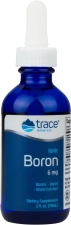 TRACE MINERALS LIQUID IONIC BORON 6MG - SUPPORTS BONE, BRAIN & JOINT HEALTH - 48 SERVINGS, 2 FL OZ