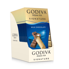 GODIVA SIGNATURE MILK CHOCOLATE 8-PIECE BOX