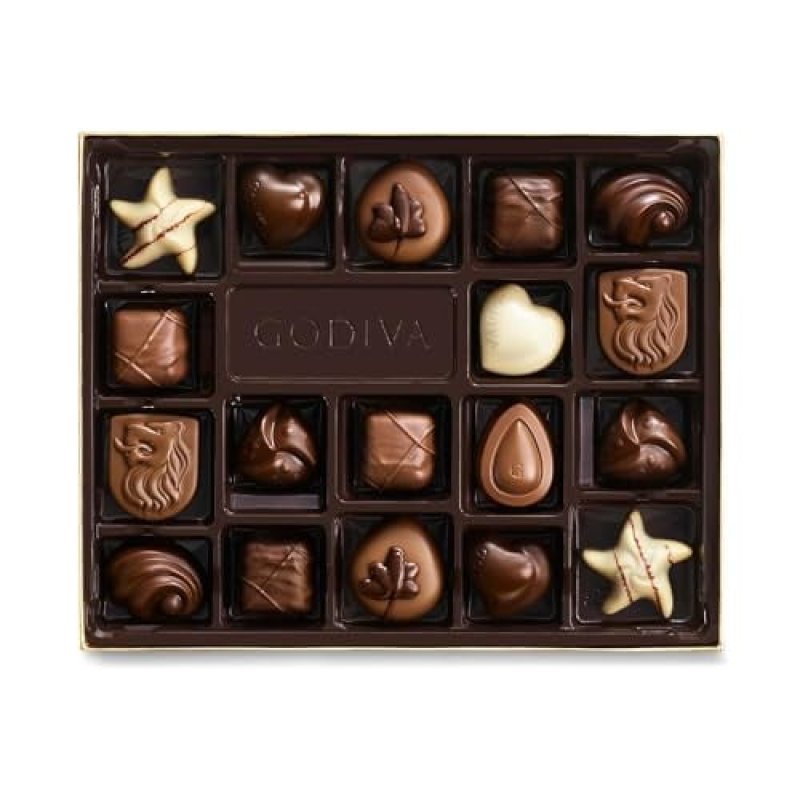 GODIVA 18-PIECE GOLD BALLOTIN CHOCOLATE BOX