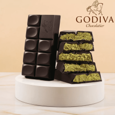 GODIVA DUBAI DARK CHOCOLATE KADAYIF PISTACHIO FILLING 180G