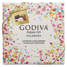 GODIVA GOLDMARK ASSORTED CAKE CHOCOLATES GIFTBOX - 3.8 OZ