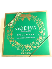 GODIVA HOLIDAY GOLDMARK GIFT BOX - 3.75 OZ: FESTIVE INDULGENCE