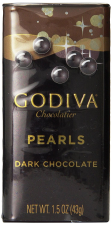 GODIVA DARK CHOCOLATE BOX - 1.5 OZ - EXQUISITE GIFT FOR CHOCOLATE LOVERS
