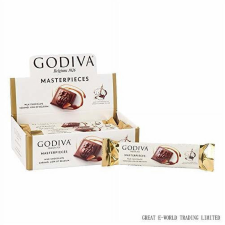 GODIVA MASTERPIECES MILK CARAMEL LION BAR - 1 OZ INDULGENCE