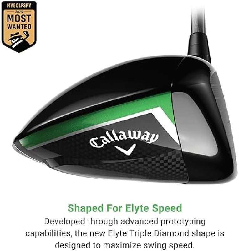 CALLAWAY ELYTE TRIPLE DIAMOND GOLF DRIVER - PREMIUM PERFORMANCE