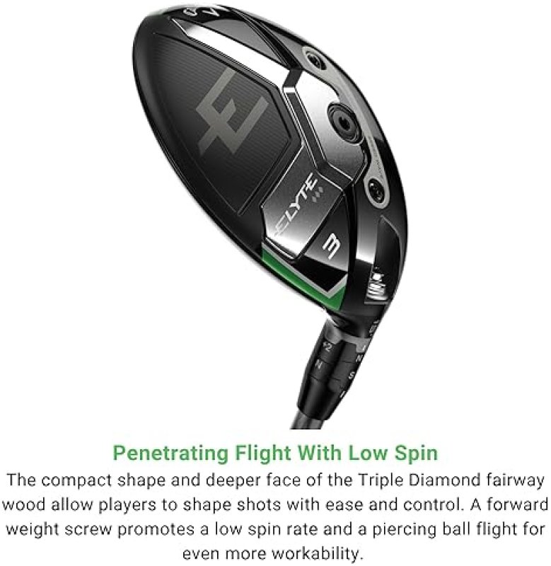 CALLAWAY ELYTE X FAIRWAY WOOD - GOLF CLUB FOR PRECISION SHOTS