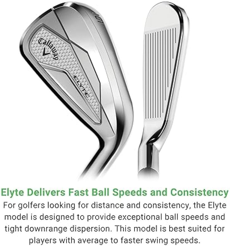 CALLAWAY ELYTE GOLF IRON SET - PREMIUM PERFORMANCE CLUBS