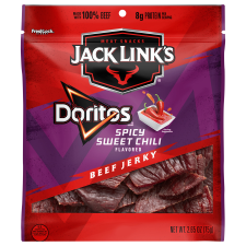 JACK LINK’S DORITOS SPICY SWEET CHILI BEEF JERKY, 2.65 OZ