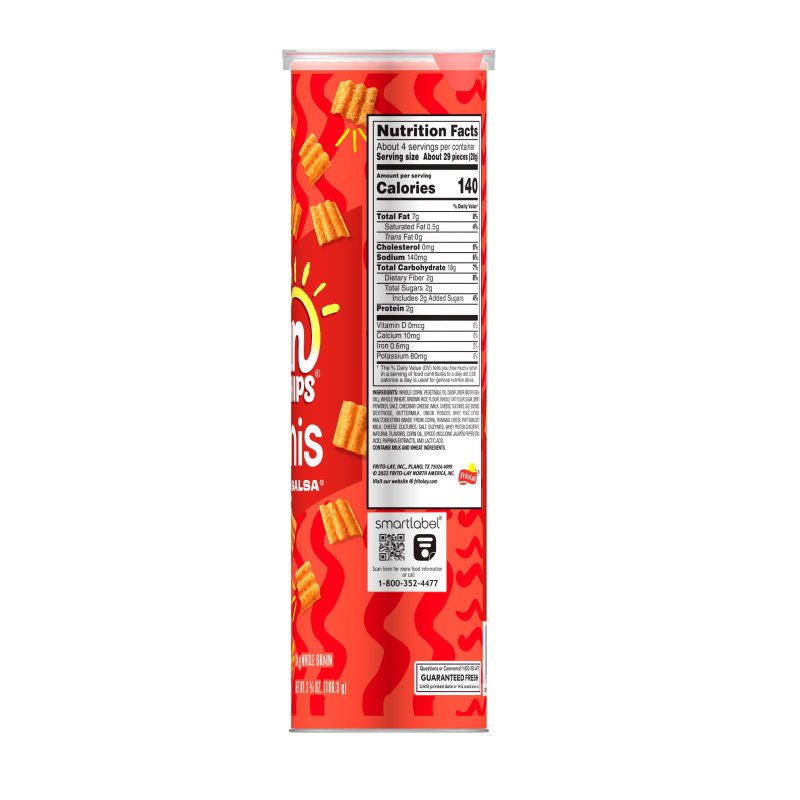 SUNCHIPS MINIS GARDEN SALSA CANISTER, 3.75 OZ - DELICIOUS SNACK