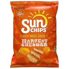 SUNCHIPS CHEDDAR HARVEST CHIPS - 2.75 OZ BAG