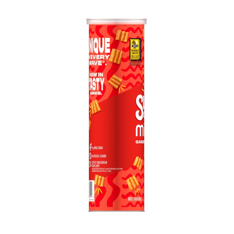 SUNCHIPS MINIS GARDEN SALSA CANISTER, 3.75 OZ - SAVORY SNACK