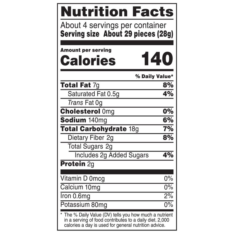 SUNCHIPS MINIS GARDEN SALSA CANISTER, 3.75 OZ - SAVORY SNACK