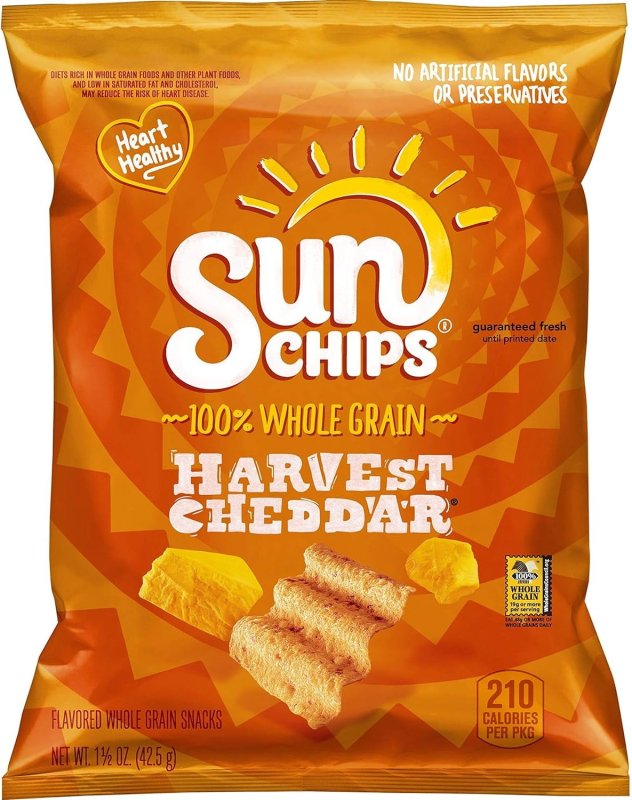 SUNCHIPS MULTIGRAIN VARIETY PACK SNACK CHIPS, 1.5 OZ (PACK OF 12) - SUPERDEALS BUNDLE