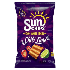 SUNCHIPS CHILI LIME SUNCHIPS WHOLE GRAIN SNACKS 7 OZ - PACK OF 2