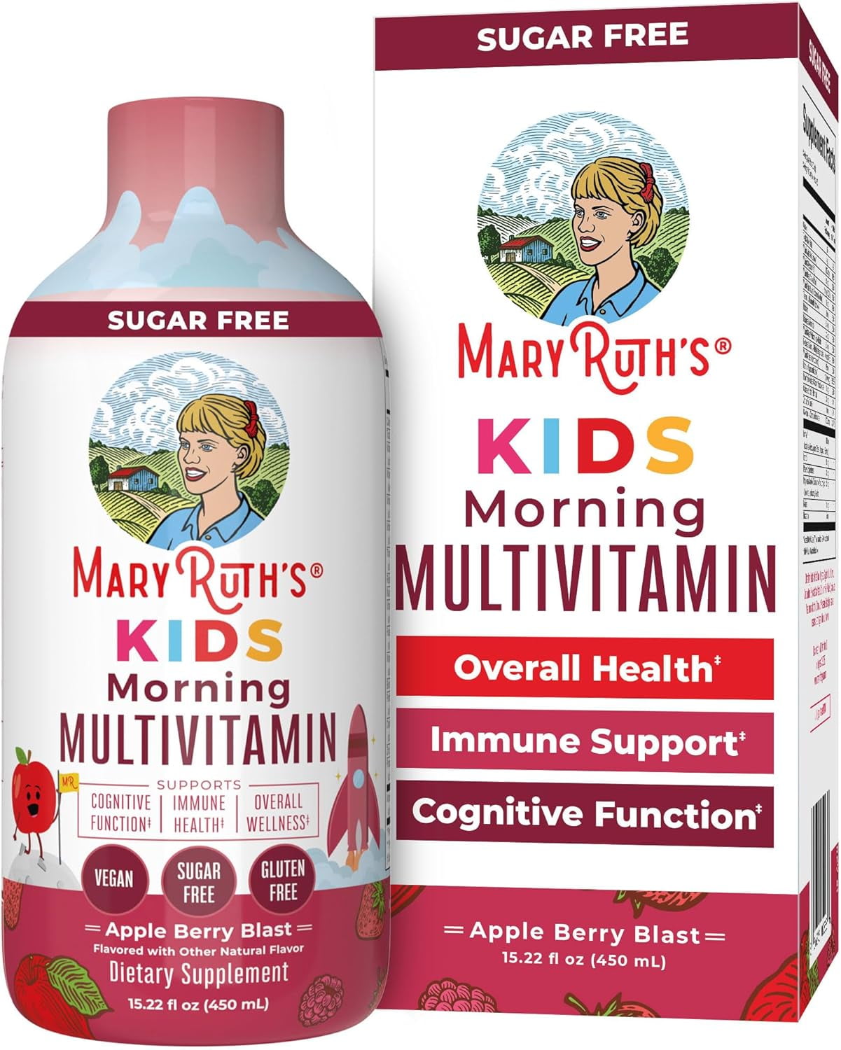 MARYRUTH'S KIDS LIQUID MULTIVITAMIN FOR MORNINGS