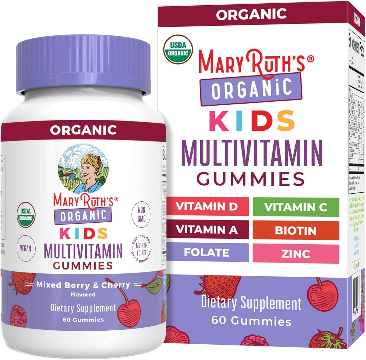 MARYRUTH'S ORGANIC IMMUNE SUPPORT GUMMIES FOR KIDS BY MARYRUTH - 60 CT